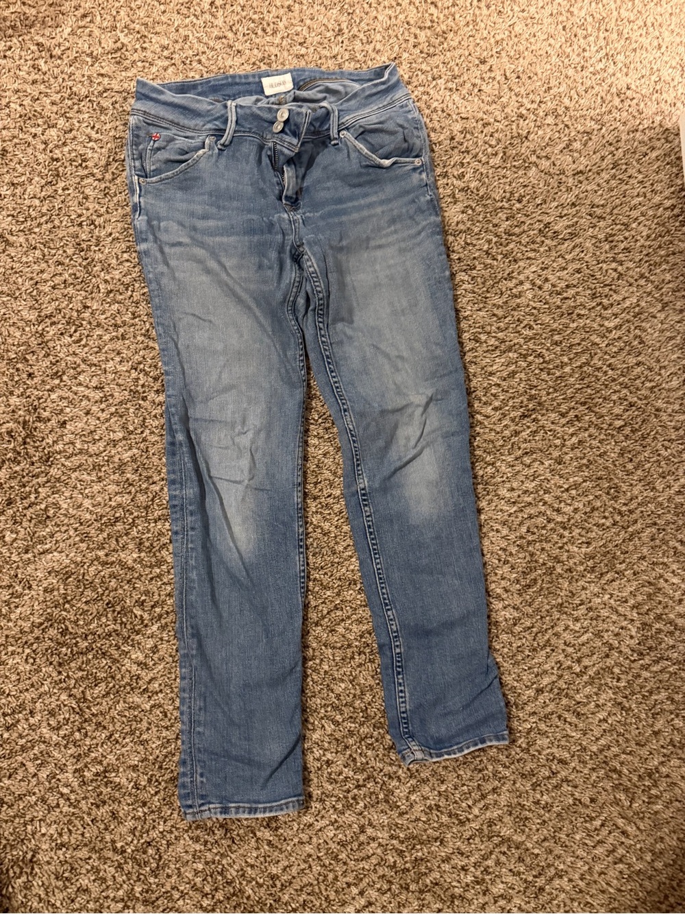 Hudson Jeans Women’s Skinny Jeans - Light Blue Wash